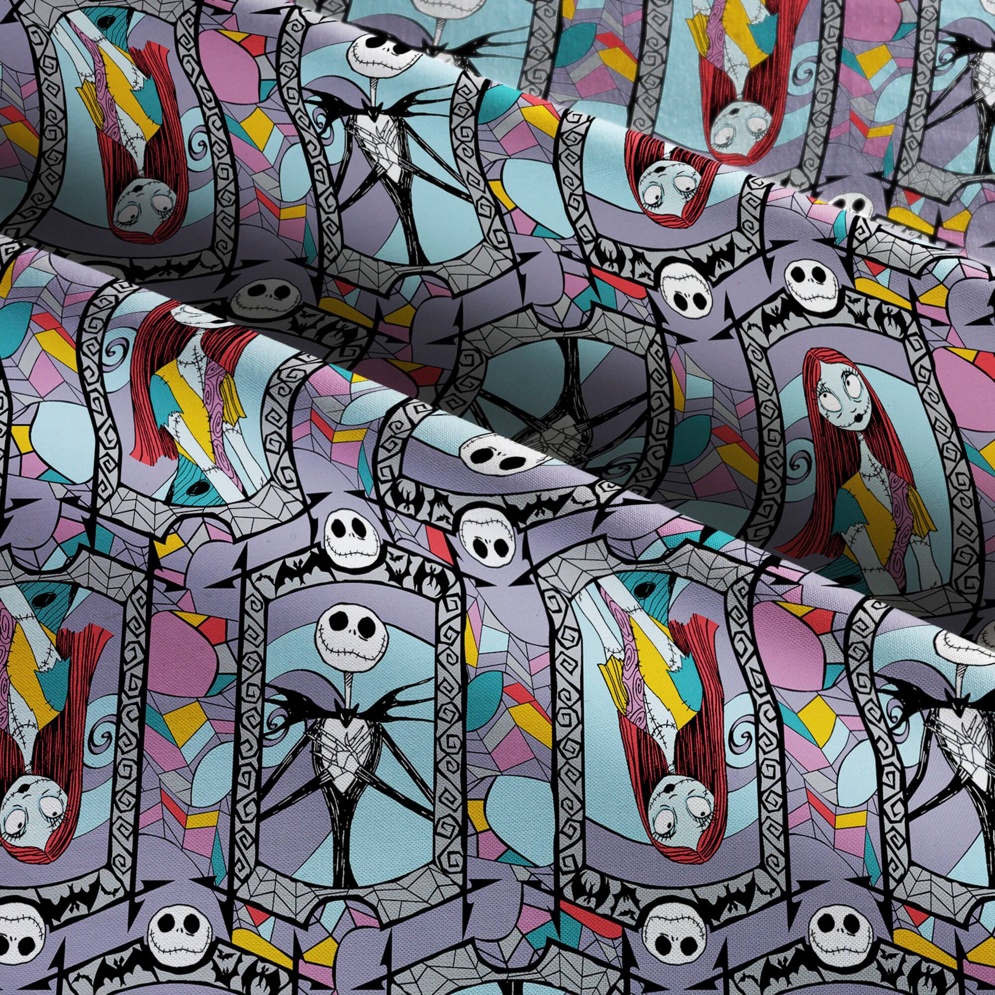 Disney® Nightmare Before Christmas Sally & Jack Cotton Fabric